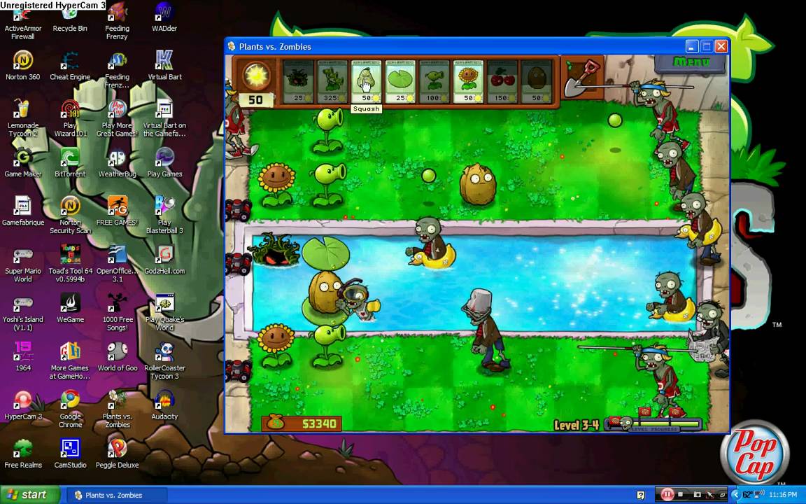 the game plants versus zombies
